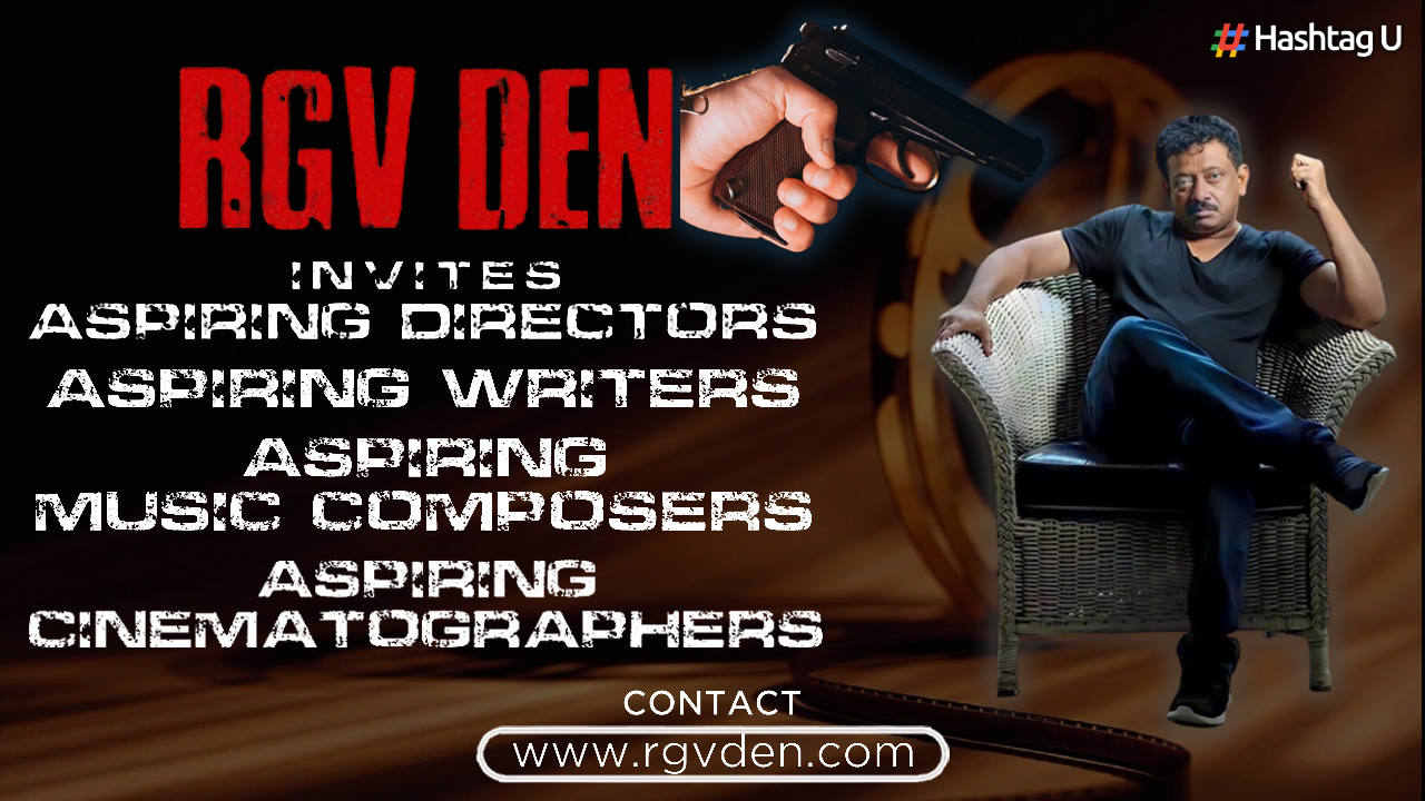 Filmmaker Ram Gopal Varma Returns with RGV DEN, Invites Aspiring Writers and Directors