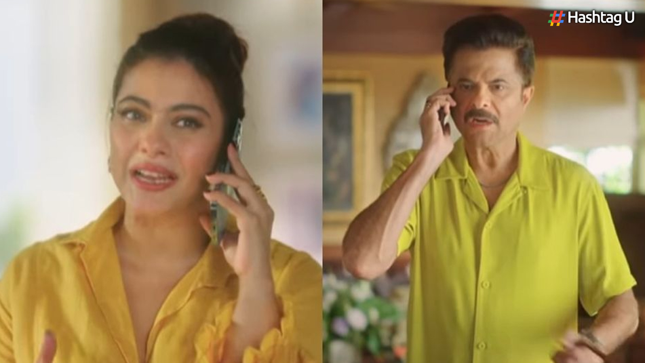 Kajol and Anil Kapoor Reunite for Cross-Promotion of Their Web Series on Disney+ Hotstar