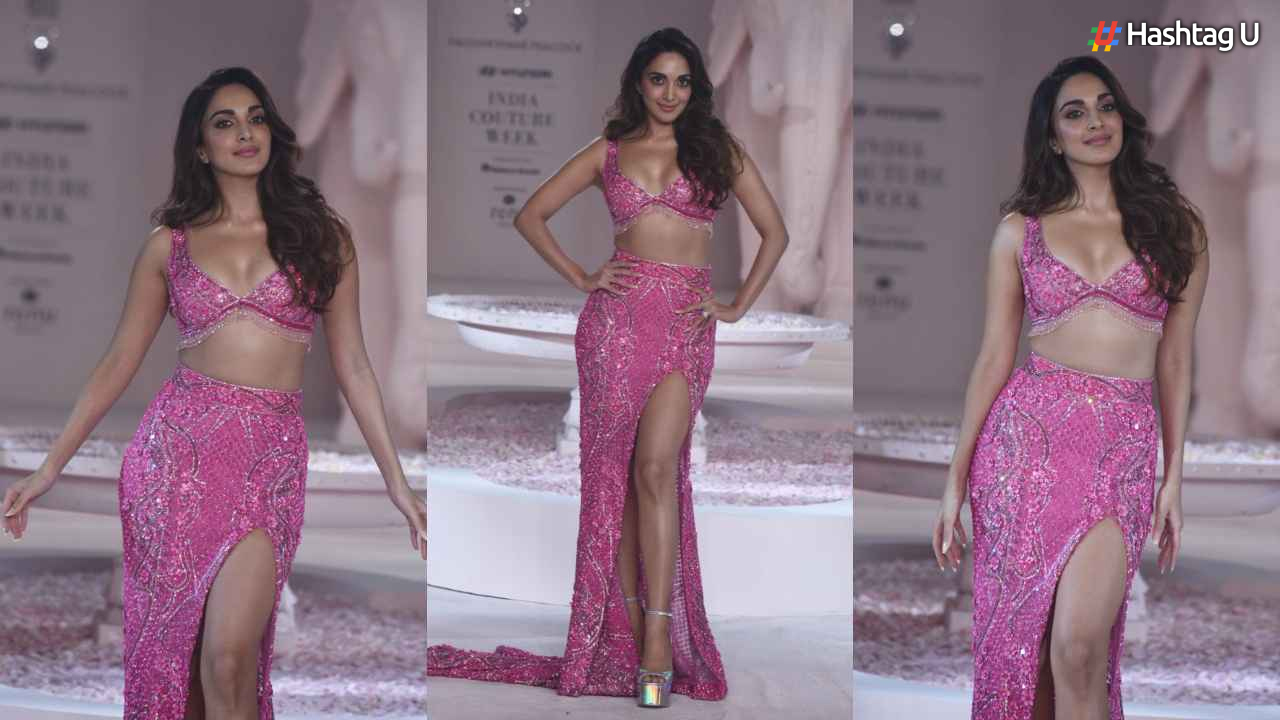 Kiara Advani Stuns as Showstopper in Falguni Shane Peacock’s Hot Pink Modern Lehenga