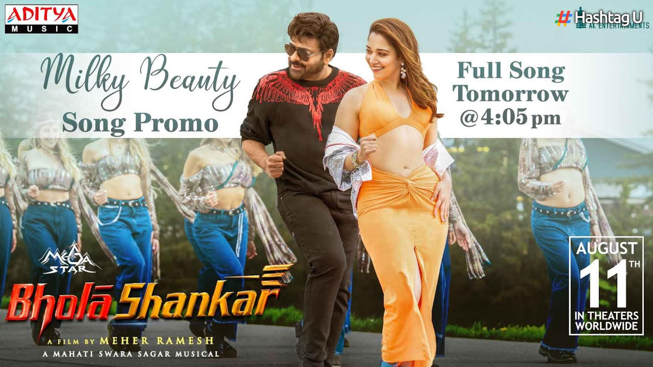 Milky Beauty song promo released from ‘Bholashankar’