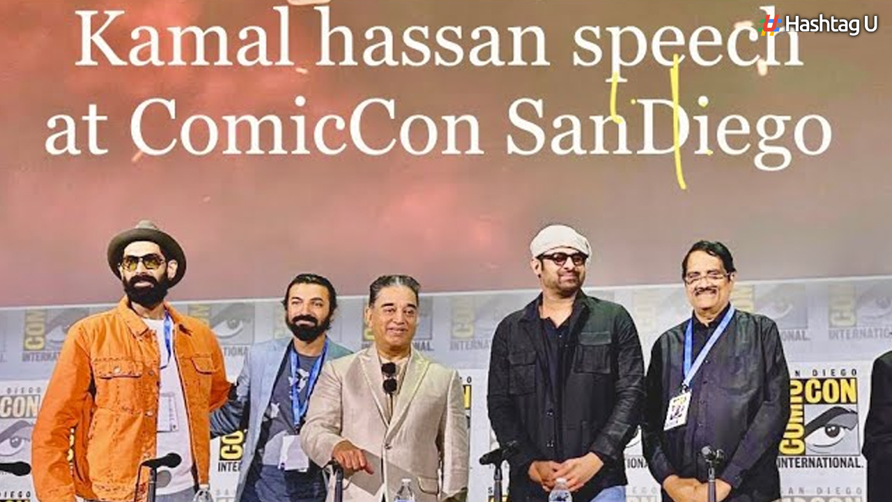 Prabhas, Rana Daggubati, and Kamal Haasan Grace San Diego Comic-Con