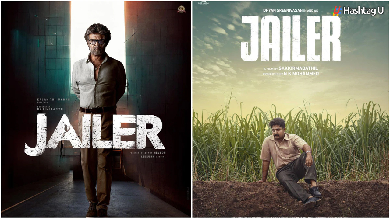 Rajinikanth’s “Jailer” and Dhyan Sreenivasan’s Malayalam Film “Jailer” Clash at the Box Office Following Title Controversy