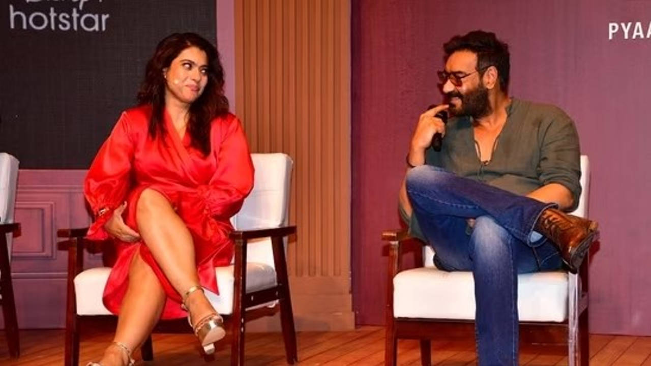 Kajol says she would put Ajay Devgn on trial