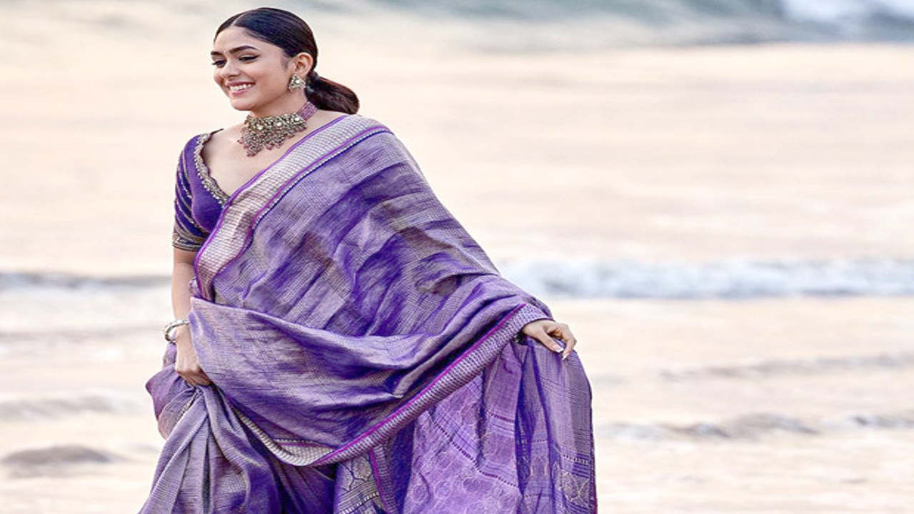 First look of Mrunal Thakur from Nani30 unveiled