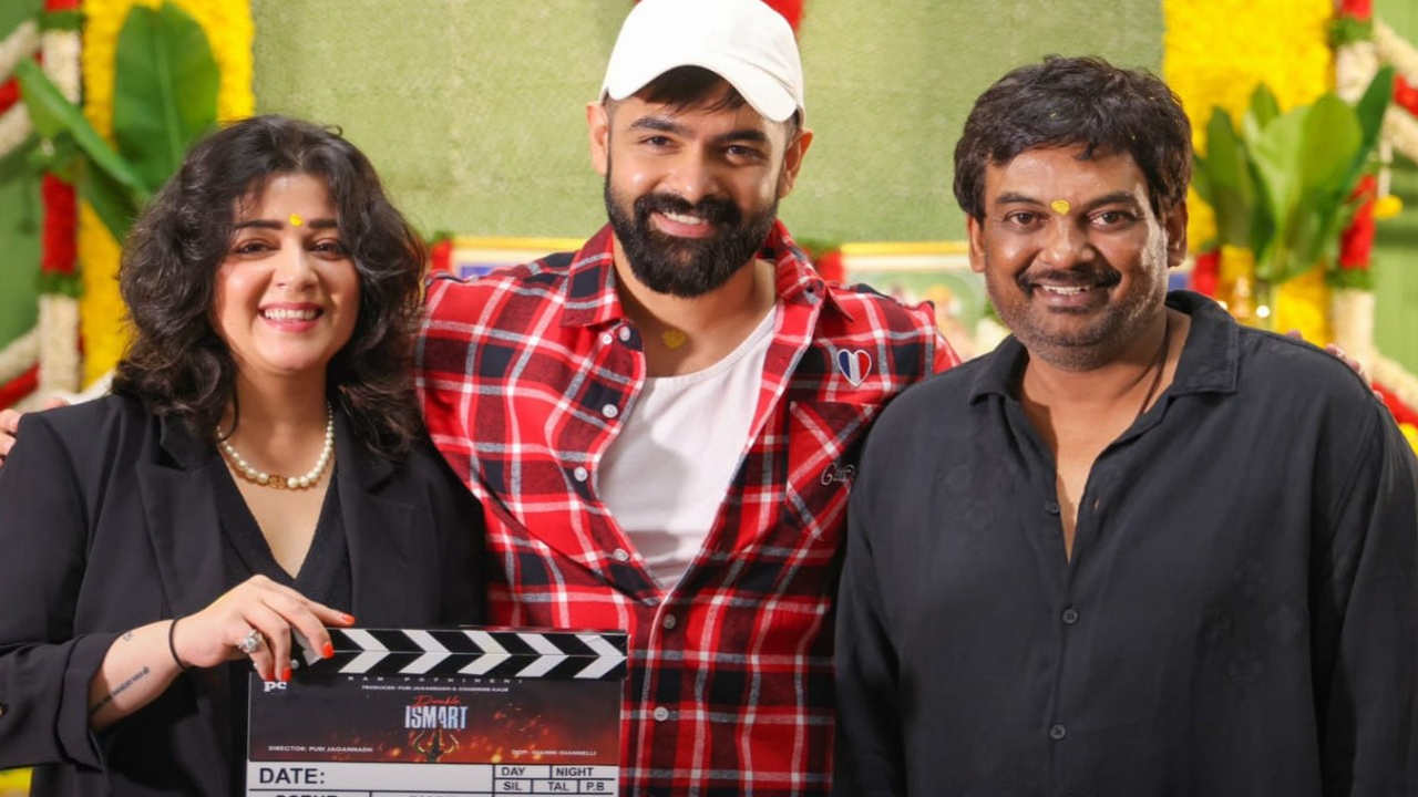 Ram Pothineni and Puri Jagannadh’s Double Ismart launched in Hyderabad
