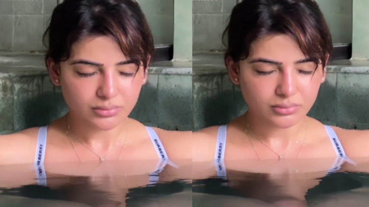 Samantha Ruth Prabhu chills in 4 degree ice bath for 6 minutes