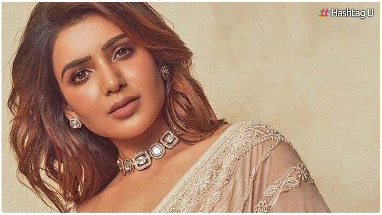 Samantha Ruth Prabhu Shines in Golden Glamour: Making Waves On and Off the Screen