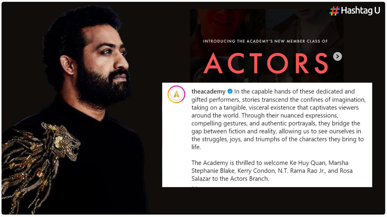 Jr. NTR Joins Prestigious Academy of Motion Picture Arts and Sciences