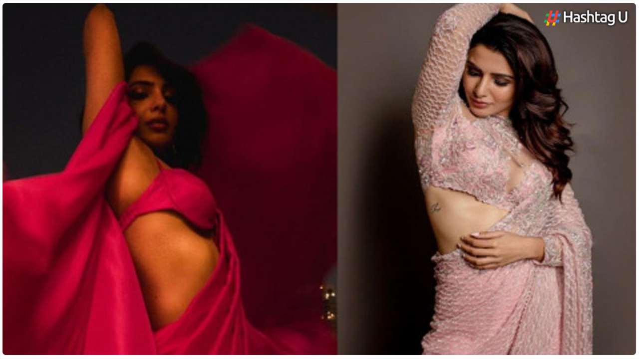 Samantha Ruth Prabhu’s Pink Saree Photos Spark ‘Chay’ Tattoo Mystery