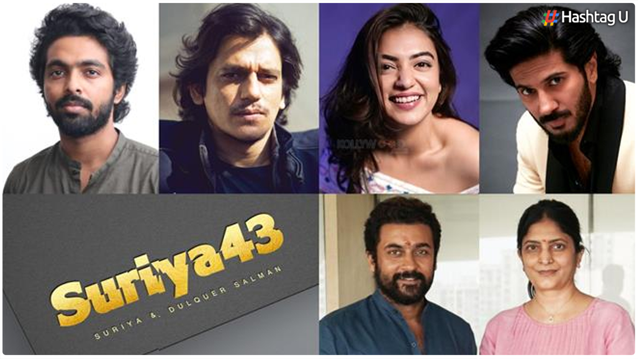 Suriya Announces New Movie Featuring Dulquer Salmaan, Nazriya Nazim, and Vijay Varma