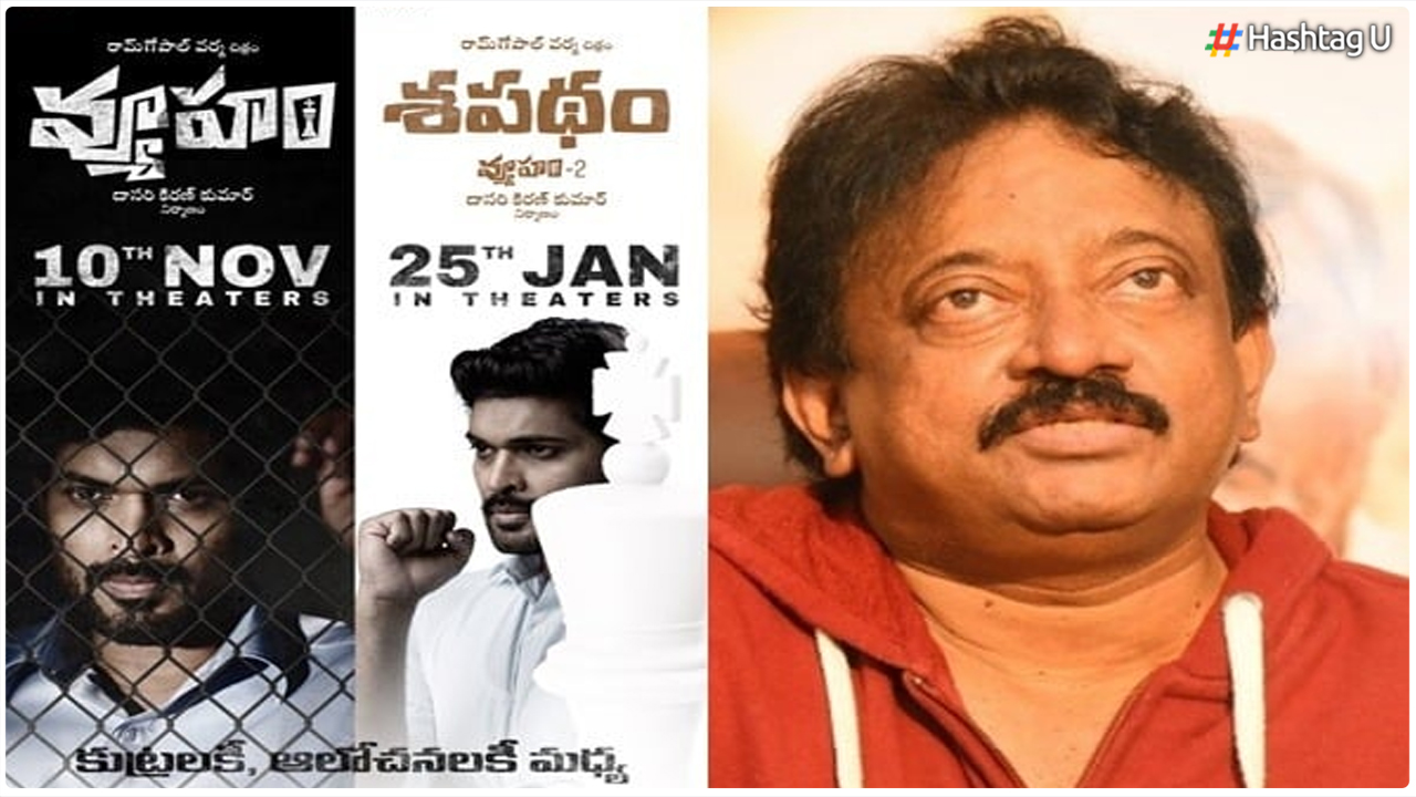 Ram Gopal Varma Announces Two New Movies Amid Political Heat