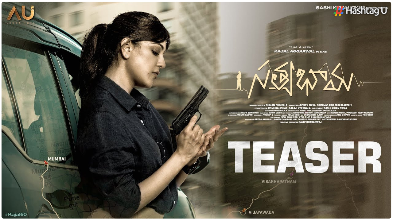 Kajal Aggarwal Takes on Action in the Teaser of ‘Satyabhama’