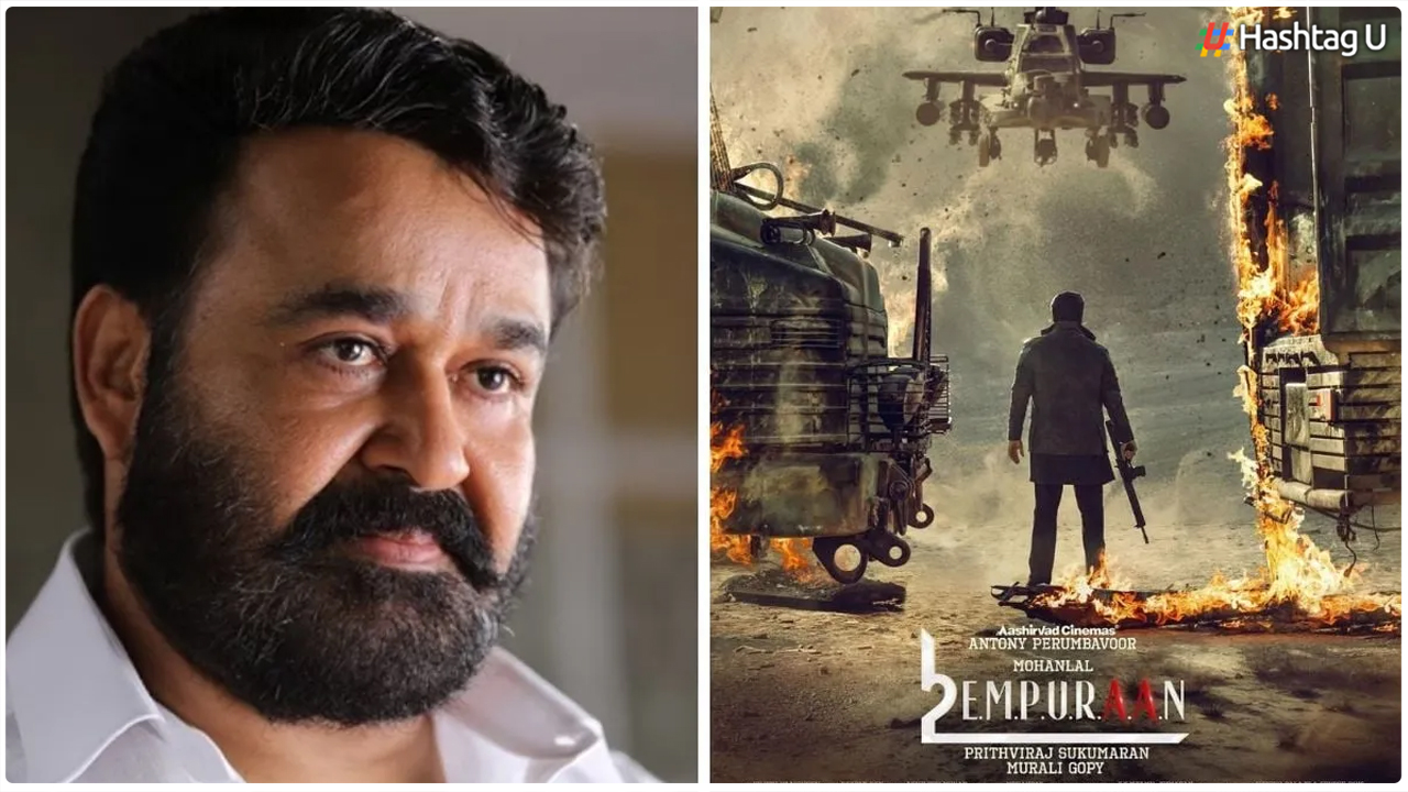 Lucifer Sequel ‘Empuraan’ Unveils First-Look Poster, Promises Intense Action