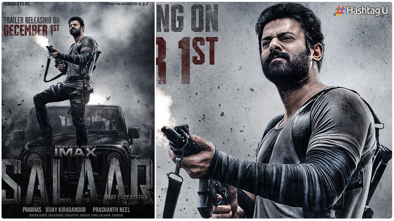 ‘Salaar: Part 1 – Ceasefire’ Trailer Set to Ignite Excitement on December 1st