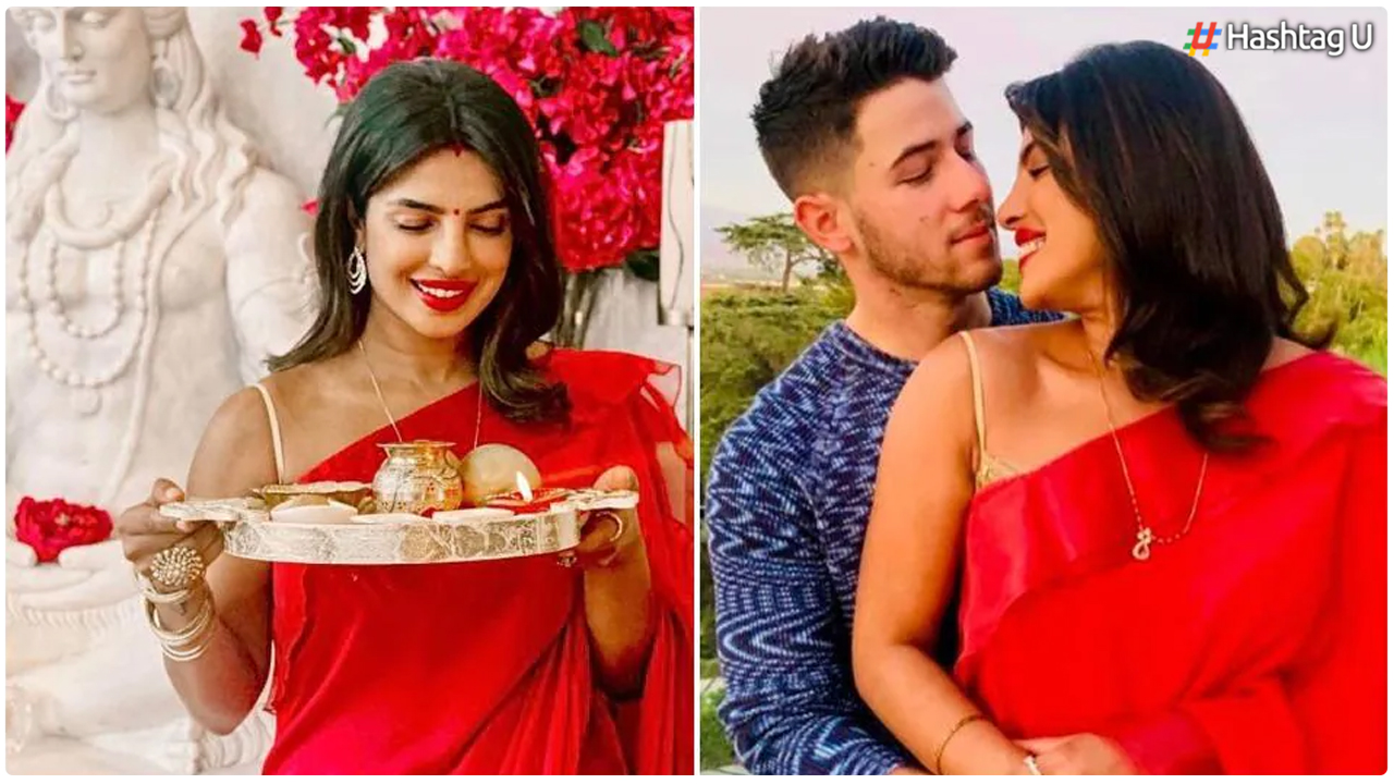 Priyanka Chopra Celebrates Karwa Chauth Away from Nick Jonas