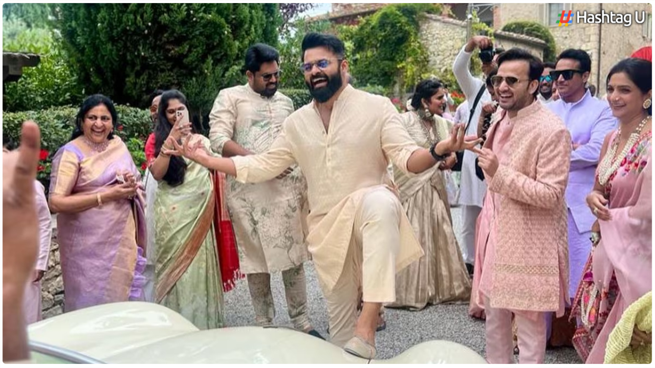 Sai Dharam Tej Adds Fun Twist to Varun Tej’s Dreamy Wedding in Italy