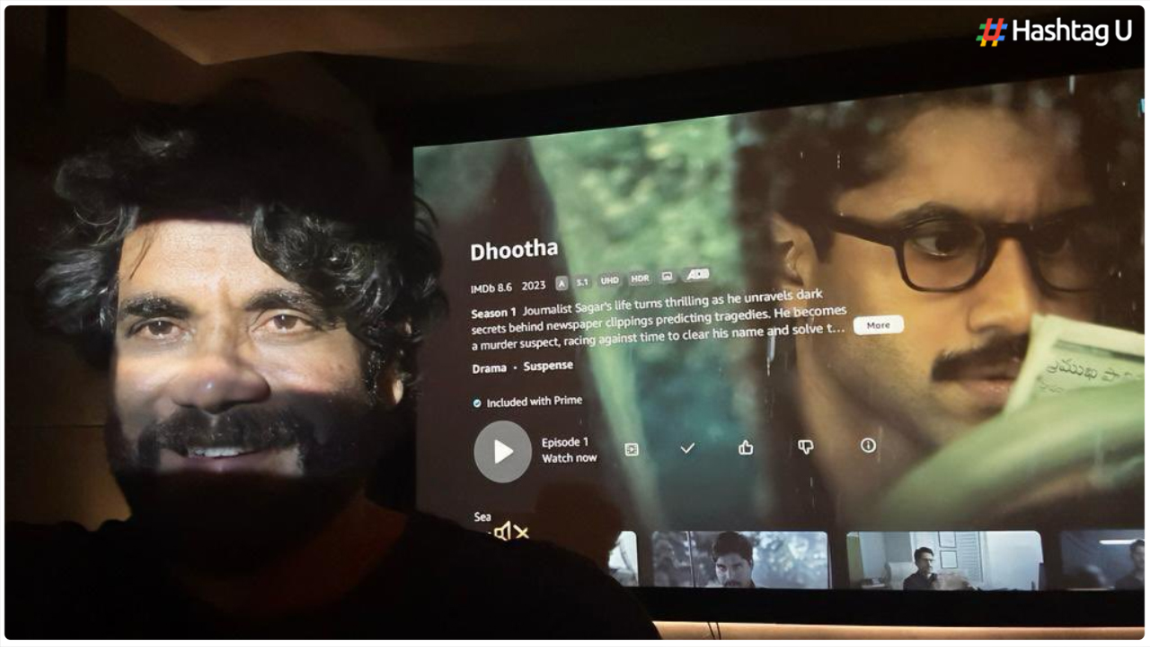 Akkineni Nagarjuna Applauds Son Naga Chaitanya’s Spellbinding Act in ‘Dhootha’ Web Series