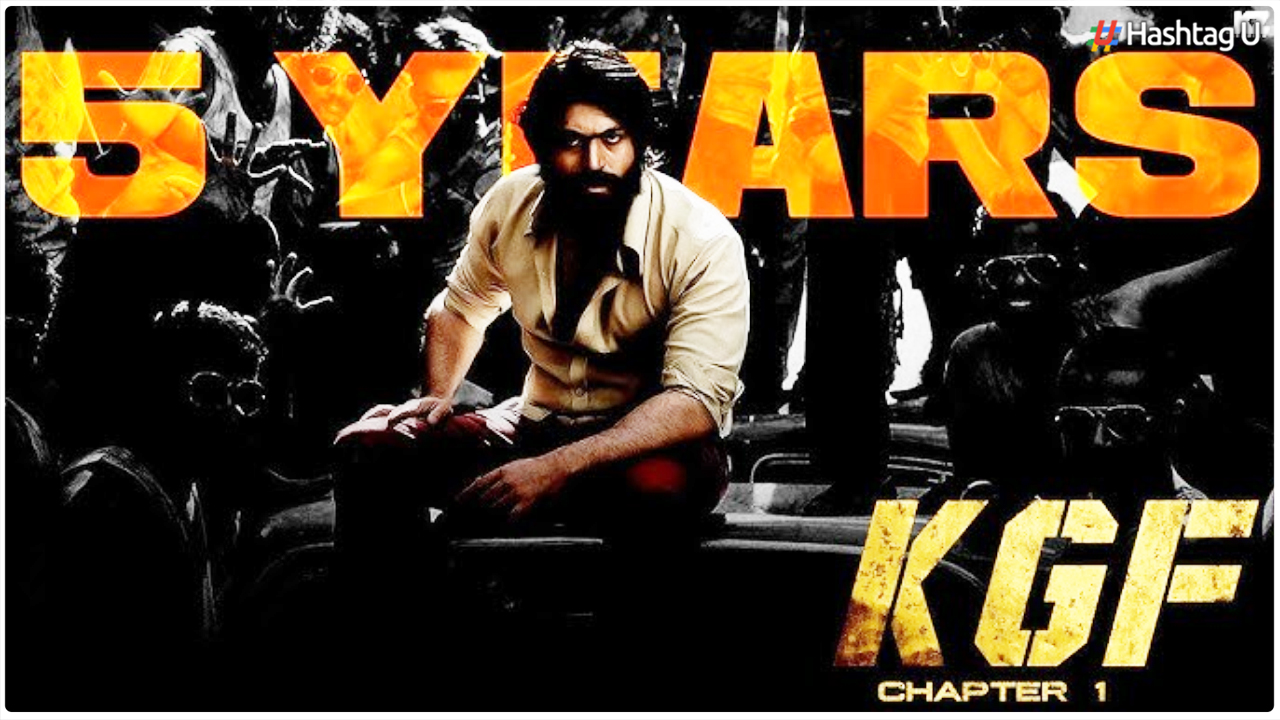 Celebrating 5 Glorious Years of KGF: A Landmark in Indian Cinema