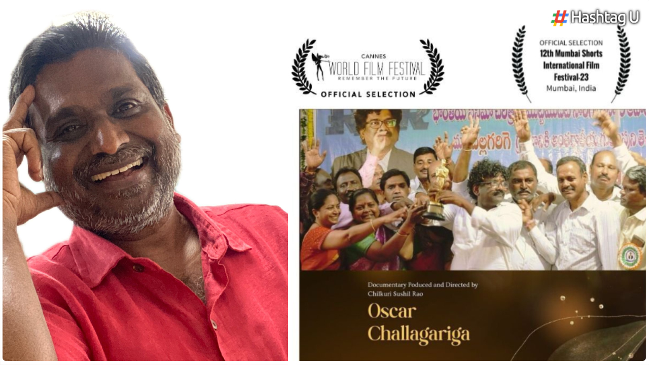 Chilkuri Sushil Rao’s documentary “Oscar Challagariga” selected for Cannes World Film Festival and Mumbai Shorts International Film Festival
