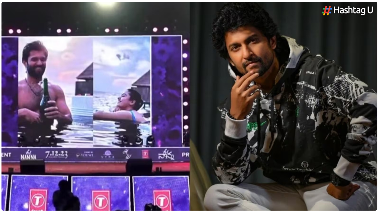 Nani Apologizes for Vijay Deverakonda and Rashmika Mandanna’s Photo Incident at Hi Nanna’s Pre-Release Event