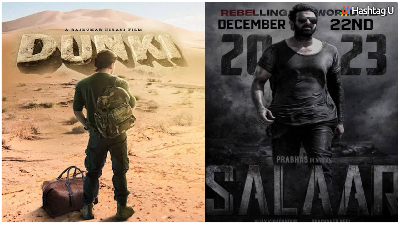 Clash of Titans: Prabhas' Salaar vs. Shah Rukh Khan's Dunki Set for a  Christmas Showdown