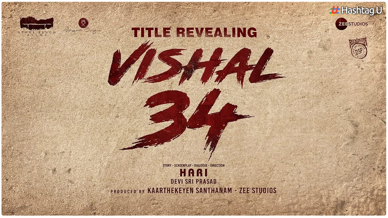 Vishal’s ‘Rathnam’: An Intriguing Tale Unfolds in the Teaser of His Reunion with Director Hari