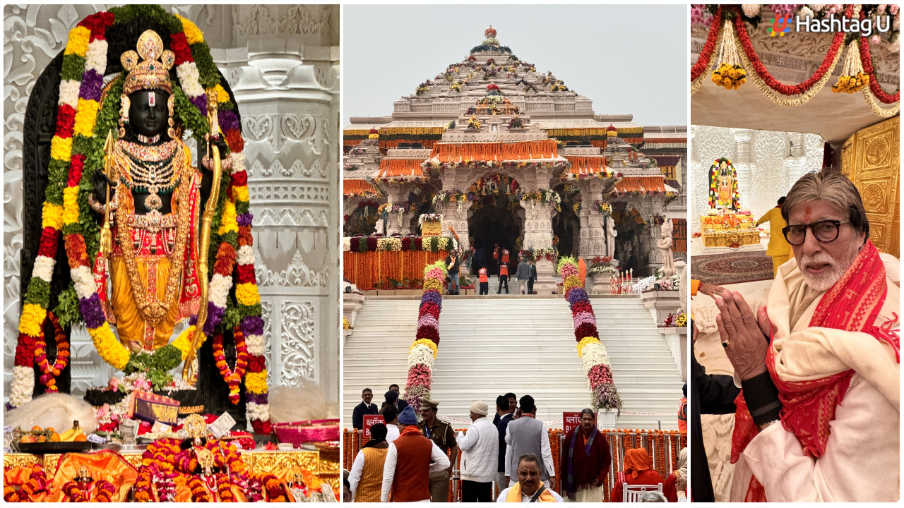 Amitabh Bachchan Offers Prayers at Ram Mandir Ayodhya, Shares Spiritual Experience