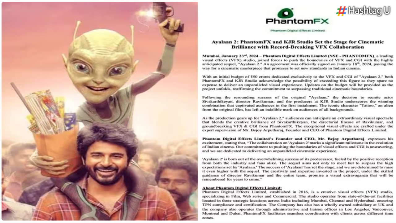 Ayalaan 2 Confirmed: Sivakarthikeyan’s Sci-Fi Sensation Returns with VFX Powerhouse PhantomFX