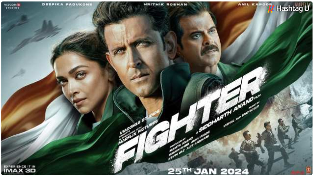 “Fighter” Soars High with Hrithik Roshan and Deepika Padukone’s Explosive Chemistry!
