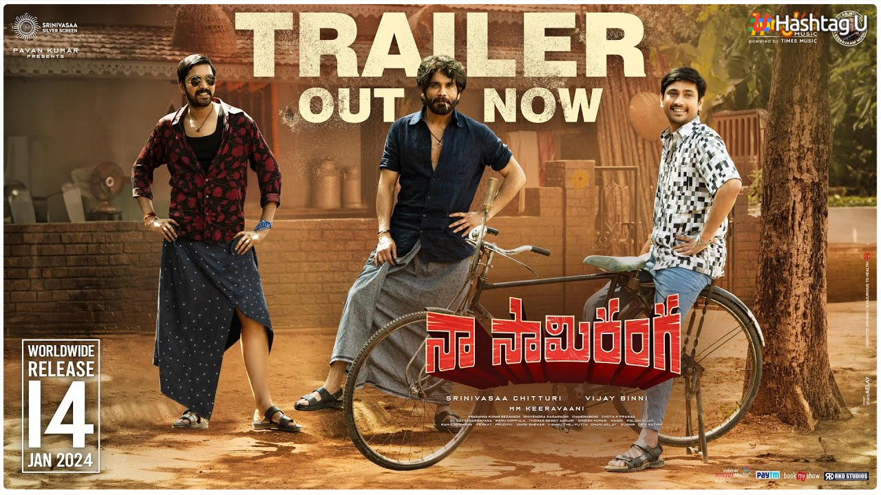 Nagarjuna’s ‘Naa Saami Ranga’ Trailer Unveiled, Promises Festive Flair and Action-Packed Drama