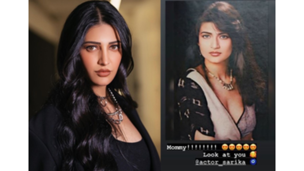 Shruti Hassan Shares Rare Glimpse of Mother, Sarika