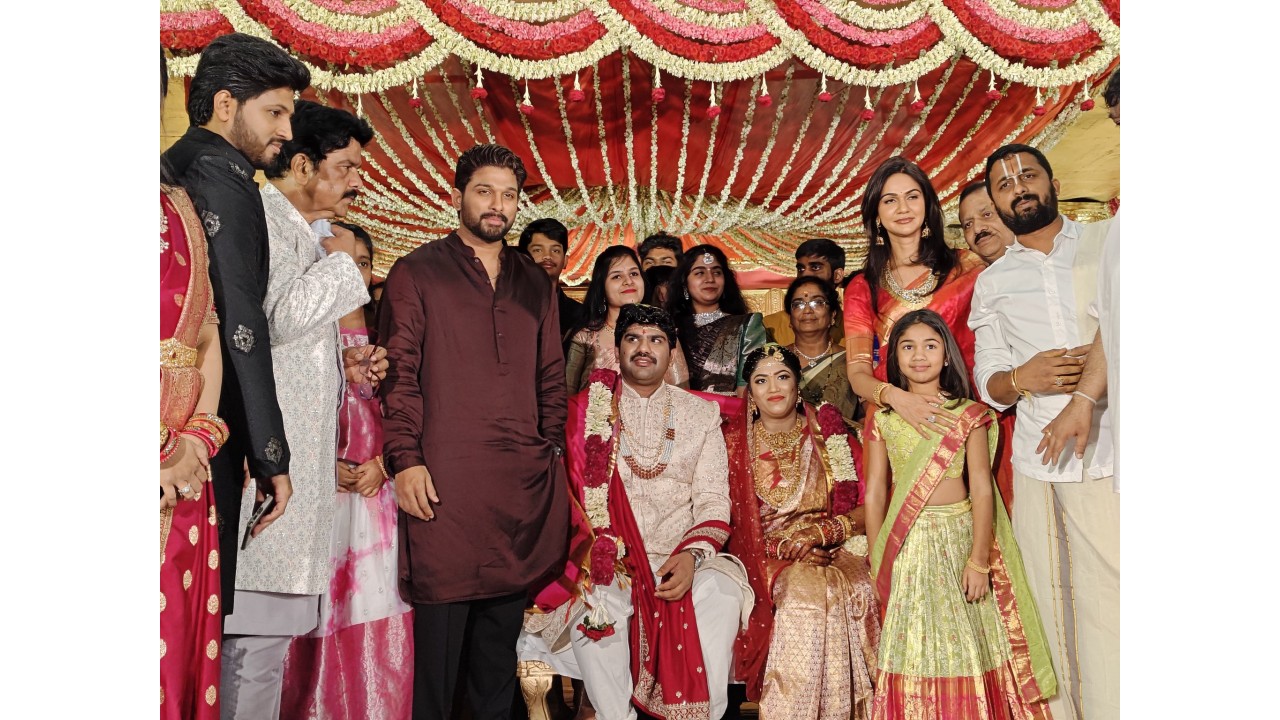 Allu Arjun turns heads with new hairdo at family wedding ahead of Atlee collaboration