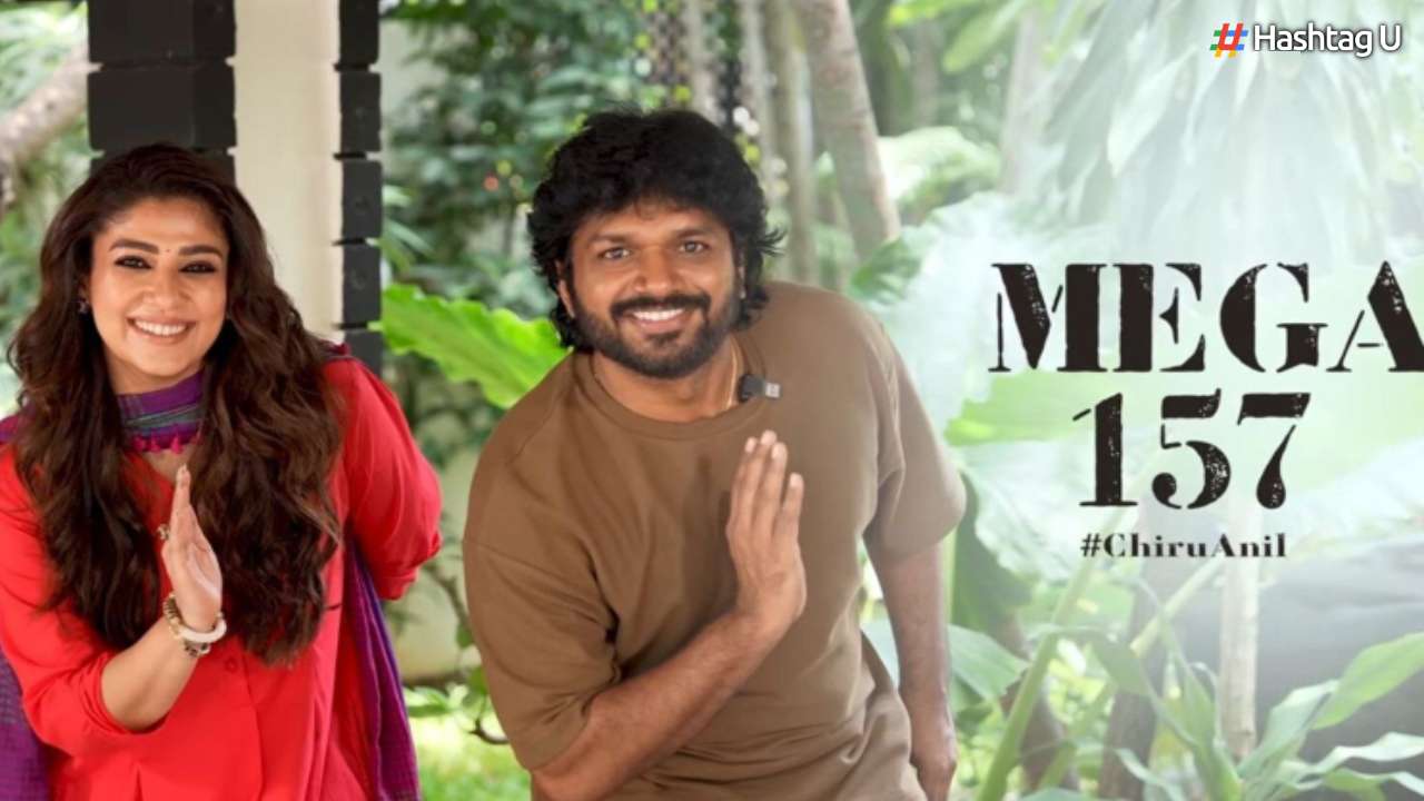 Mega157: Nayanthara Teams Up with Chiranjeevi for Their Third Telugu Film Together