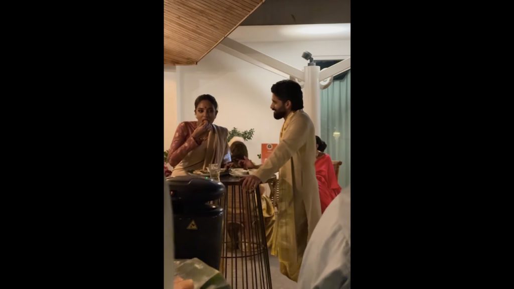 Chiatanya and  Shobhita