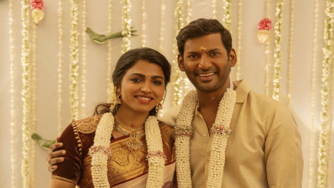 Tamil Actors Vishal and Sai Dhanshika Get Engaged: First Pictures from the Ceremony